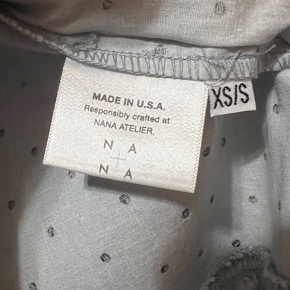 Tigre et Tigre | Rolf Dress Polka Dot Asymmetrical Popover Maxi Dress Size XS/S - Picture 9 of 10